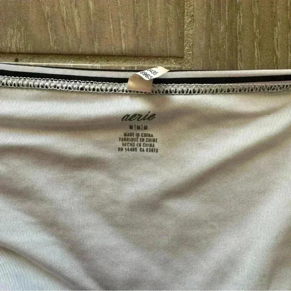 Aerie navy and white striped halter bikini - Picture 5 of 6